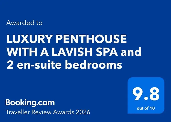 Luxury Penthouse With A Lavish And 2 En-suite Bedrooms Lägenhet